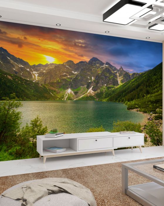 Papier peint Montagnes