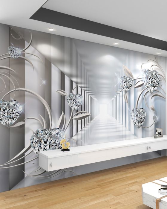 Papier peint Tunnel 3D